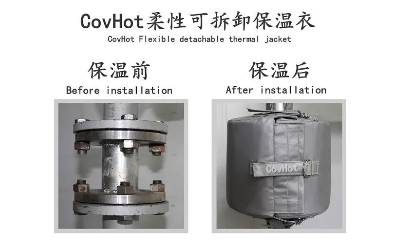 COVHOT?柔性可拆卸式<a href=http://m.i-taste.cn/e/tags/?tagname=%E4%BF%9D%E6%B8%A9%E8%A1%A3 target=_blank class=infotextkey>保溫衣</a>,蒸汽系統(tǒng)節(jié)能,節(jié)能保溫